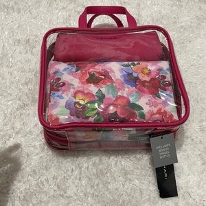 Tahari travel bag includes travel bottle